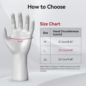 Gants de soudage TIG en cuir de chèvre et croûte de cuir de qualité supérieure, robustes, pour la protection industrielle et le barbecue - Product Image 6