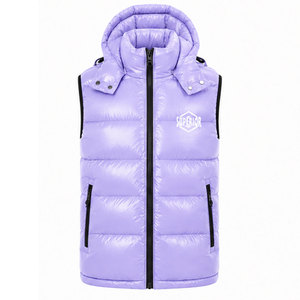 <b>Men's</b> Insulated Winter Vest High Quality Sleeveless Puffer <b>Jacket</b> with Functional Storage Pockets for Hiking Camping and <b>Cycling</b> - Product Image 1