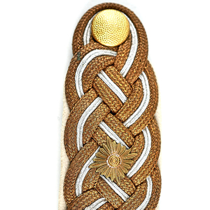 Cordón de Hombro Color Dorado Personalizado para Accesorios de Uniformes Personalizados, Cordones de Hombro de Alta Calidad - Product Image 6