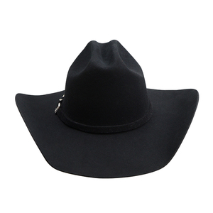 Black 100% Wool Striped Cowboy <b>Hat</b> Unisex Adult Beach Wide Brim Spring and <b>Summer</b> 58-60CM 2026 - Product Image 3