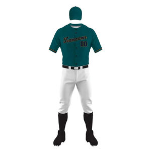 Ropa Deportiva de Béisbol para Hombre y Jóvenes, Jersey Sublimado Personalizado con Patrón en Blanco, Hecho en Pakistán para Uso en Softbol - Product Image 1