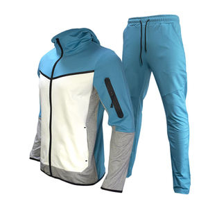 Nuevo Conjunto Deportivo para Hombre, Pantalones Deportivos de Secado Rápido para Gimnasio y Sudadera con Cierre, Chaqueta Deportiva con Cierre para Hombre - Product Image 1
