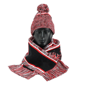 Ensemble Écharpe Longue en Tricot, Bonnet et Gants Delta Sigma Theta Noir Argyle – Broderie Personnalisée Premium, Acrylique de Haute Qualité, Hiver - Product Image 1