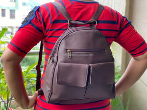 Sac à dos en cuir véritable 2 en 1 pour hommes, sacoche pour université, meilleures ventes - Product Image 3