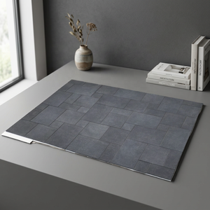 Carreaux de sol en porcelaine 3D R11 Surface Blue Stone Natural Concrete et carreaux de terrazzo en ardoise composée numérique mat pour extérieur et parking - Product Image 1