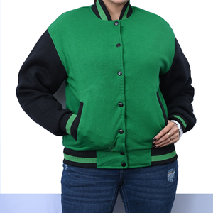 Chaqueta Universitaria Retro de Invierno para Mujer, Estilo Griego, Personalizada, de Lana Premium, Chaqueta Bomber Universitaria con Bordado Personalizado, Ropa Urbana - Product Image 3