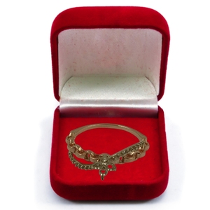 Meilleur prix, bague en or rose 14 carats, diamant classique, taille brillant rond, bijoux élégants, bijoux fins, cadeau de mariage ou de fiançailles de luxe, vente en gros - Product Image 1