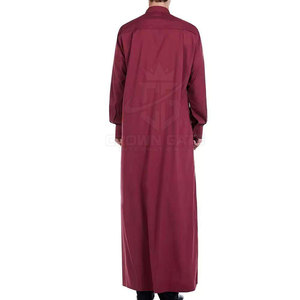 Custom Logo Design Muslim Robes With Soft Fabric Elegant Design Modest Clothing For <b>Men</b> Casual And Formal Wear - Product Image 3