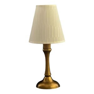 Elegant Iron <b>Table</b> <b>Lamp</b> with Premium Linen Shade for Home Office <b>Study</b> Desk Decorative Lighting Solution - Product Image 5