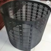 Bac à compost en plastique HDPE pour l'extérieur, bac à déchets de jardin pour la production d'engrais organique et le recyclage