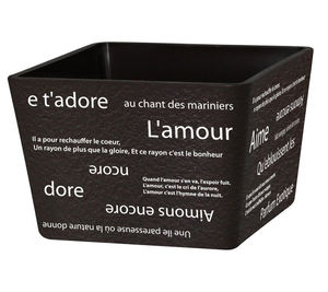 Maceta Cuadrada Minimalista para Flores, Maceta Decorativa con Diseño Floral, Adecuada para Arreglos Florales DIY, Regalo para el Día de la Madre - Product Image 3