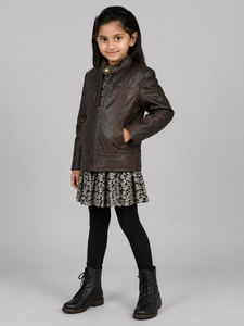 Chaqueta de Cuero para Niños de Alta Calidad, Diseñada para Brindar Comodidad, Durabilidad y un Estilo Moderno para Uso Diario, con Soporte de Fabricación OEM - Product Image 6