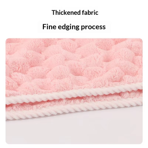Toalla de Mano Ultra Absorbente de Algodón, Ligera, de Secado Rápido, para Baño, Spa, Hotel, al por Mayor, al Mejor Precio, Suave Toalla de Mano de Felpa de Coral - Product Image 4