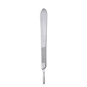 100 Cuchillas de Bisturí para Cuchillo + Mango de Bisturí, Cuchillas Dermablade de Acero al Carbono, Envueltas Individualmente, Estériles, Quirúrgicas de Precisión - Product Image 4