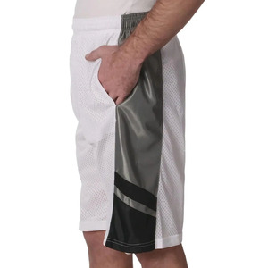 <b>Men's</b> Mid-Length Athletic <b>Basketball</b> <b>Shorts</b> Uniform Set 100% Polyester Canvas Knitted Fabric Digital Printed Breathable Quick - Product Image 2