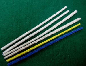 HC0169 Filtre à cigarettes jetable en papier conique, accessoire pour fumeurs, couleurs blanc, jaune, bleu - Product Image 1