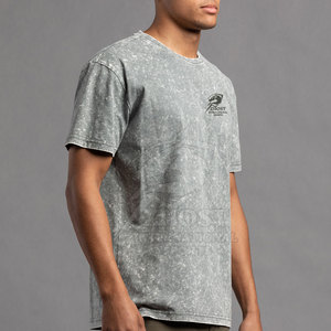 Camisetas de Hombre con Efecto Lavado, Tacto Suave, Transpirables, Elegantes, para Uso Diario Informal - Product Image 2