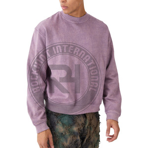 Sudadera con Capucha Unisex de Felpa de Algodón Liso, con Bolsillo, Transpirable, Suave y Cálida, para Invierno, Estilo Casual Urbano, Servicio OEM para Hombre y Mujer - Product Image 1