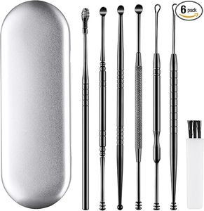 Kit Avanzado para la Eliminación de Cera de Oídos con Herramientas Espirales de Acero Inoxidable, Seguras, Suaves y Reutilizables - Product Image 1