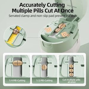Tagliapillole Regolabile Piccolo e Preciso per Vitamine e Compresse - Categoria: Contenitori per Pillole - Product Image 3