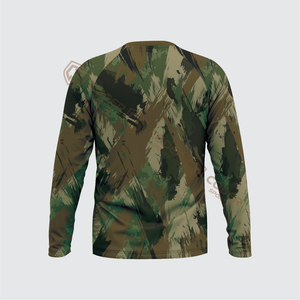 CODER SPORTS Camiseta de Camuflaje con Sublimación Digital, Precio Económico, Transpirable, Camiseta de Manga Larga con Estampado de Camuflaje para Hombre - Product Image 5