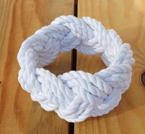 Pulsera de cuerda gruesa para hombre de alta calidad, nudo de marinero turco, cordón de algodón náutico, elástica y fácil de poner, elegante y hermosa - Product Image 3