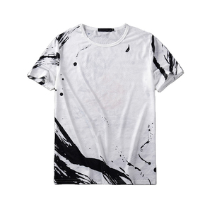 Custom Sublimation T-shirt 100% <b>Polyester</b> Breathable DRY Comfortable V-neck <b>Tshirt</b> Top Quality Wash Able Shirts - Product Image 1