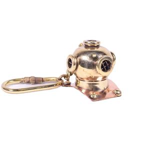 Custom Logo <b>Brass</b> Keychain Quality Promotional Metal Keyring with Antique Designs <b>Telescope</b>-Shaped Keychain - Product Image 2