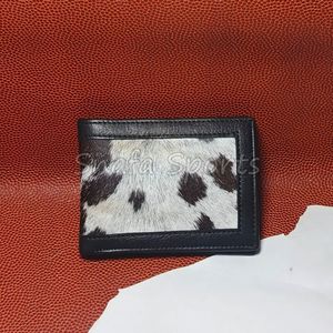 กระเป๋าสตางค์ธุรกิจอเนกประสงค์ ทำมือจากหนังวัวแท้  ใส่บัตรได้ กระเป๋าสตางค์หนังแท้ขนาดเล็กสำหรับผู้ชาย - Product Image 4
