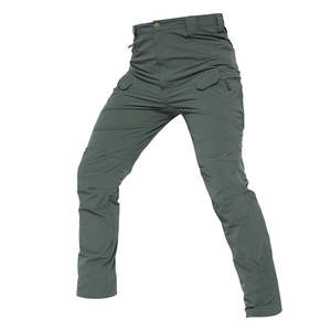 Pantalon tactique pour homme, imperméable, séchage rapide, pantalon d'été fin, extensible en spandex - Product Image 5