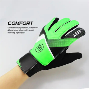 Guantes de Portero Personalizados de Primera Calidad, Duraderos, Impermeables, para Fútbol al Aire Libre, con Hebilla Antideslizante y Anticaídas, de Microfibra - Product Image 4