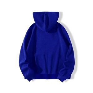 Sweat-shirt unisexe à capuche zippé, imprimé strass bleu, coupe classique, manches classiques, polaire 100% coton, séchage rapide, vêtement décontracté pour l'automne - Product Image 4