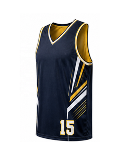 Best Selling Moisture Wicking Reversible Basketball Personalized Double Sided Sports Wear Jersey for Youth and Adult - Product Image 2