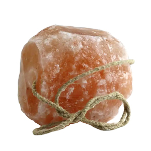 High Quality Natural Himalayan <b>Pink</b> Animal Lick Salt Natural Shape Premium Export Hanging Rope for Cattle Dog Digestion Demaro - Product Image 6