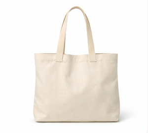 Custom logo Letter Pattern Cotton Tote <b>Bags</b> with Two <b>Long</b> Handles Reusable Blank Canvas for Shopping Grocery Gift <b>Bags</b> - Product Image 4