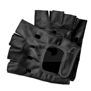 Mountain <b>Bike</b> Gloves Half <b>Finger</b> Leather Hand Grips Unisex Customized Design High Quality Cycling Gloves - Product Image 3