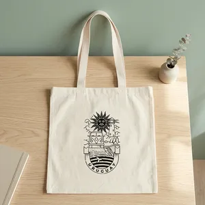 Bolsa de Compras de Algodón de 12x16 Pulgadas, Bolsa de Tela Reutilizable Resistente para el Mercado, Supermercados, Tiendas Minoristas, Eventos y Uso Promocional - Product Image 3