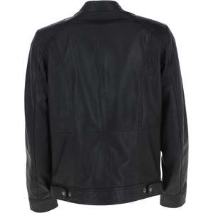 American Style Latest Fashion Real <b>Sheepskin</b> Leather <b>Jackets</b> for Men Custom Stand Clothing for Winter <b>jacket</b> for men - Product Image 4