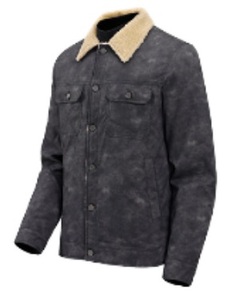 Men's <b>Lightweight</b> Plush Button <b>Denim</b> <b>Jacket</b> Customized Size Windproof Eco-Friendly Quick Dry Spring Autumn Winter Work Casual - Product Image 4
