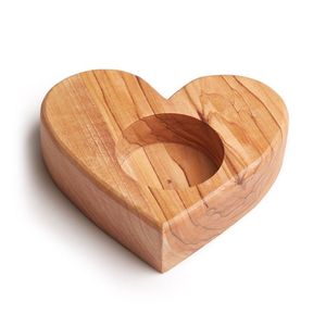 Porte-bougie en bois fait main, centre de table rustique décoratif pour la maison, le salon, la chambre, la table à manger, les mariages et les fêtes - Product Image 4