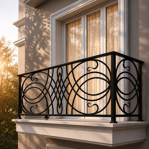 Balustrades de balcon en fer forgé de qualité supérieure qui transforment votre propriété avec une élégance intemporelle, une durabilité et une sécurité inégalées - Product Image 3