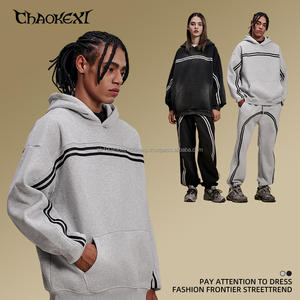 Custom Autumn and Winter New <b>American</b> High Street Plus Velvet Hooded Sweater Washing Retro Men's and Women's Sports <b>Hoodies</b> - Product Image 5