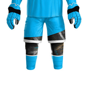 กางเกงฮอกกี้น้ำแข็งแบบสั่งทำพิเศษสำหรับชุดยูนิฟอร์มฮอกกี้น้ำแข็ง  ชุดยูนิฟอร์มฮอกกี้น้ำแข็งแบบสั่งทำพิเศษเฉพาะตัว - Product Image 2