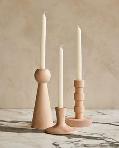 Handmade Wooden <b>Candle</b> Holder with Natural Finish Rustic Style Decorative Wooden <b>Candle</b> Holder for Living Room and Bedroom Decor - Product Image 4