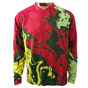 Proveedor mayorista de camisetas de motocross personalizadas por sublimación, ropa de motocross unisex de malla, camisetas de motocross personalizadas. - Product Image 6