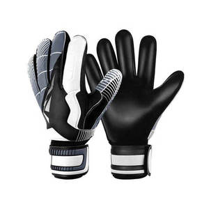 Gants de gardien de but de football de haute qualité avec support de poignet, fermeture Velcro, double couche de latex pour l'entraînement - Product Image 4