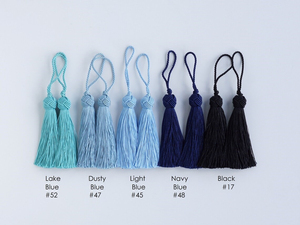 Borlas de Alta Calidad de 3.94 Pulgadas (10cm) de Largo con Nudo, 29 Colores Disponibles, Decorativas para Cortinas, Venta al Por Mayor, Personalizadas - Product Image 3