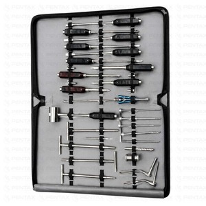 Kit de Buccotomie Equine Pentax, 26 Pièces, Outils Chirurgicaux Dentaires Équin en Acier Inoxydable, Certifié CE, Instruments Vétérinaires de Classe - Product Image 2