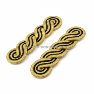 ขายส่งอุปกรณ์เสริมเครื่องแบบป้องกันตัวส่วนบุคคล แผ่นปักไหล่และอีพาอัลเล็ตแบบกำหนดเอง วัสดุไมลาร์เมทัลลิก - Product Image 6