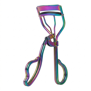 Recourbe-cils portable avec logo personnalisé, outil professionnel de lifting des cils, en acier inoxydable, réutilisable, léger, accessoire de beauté - Product Image 1